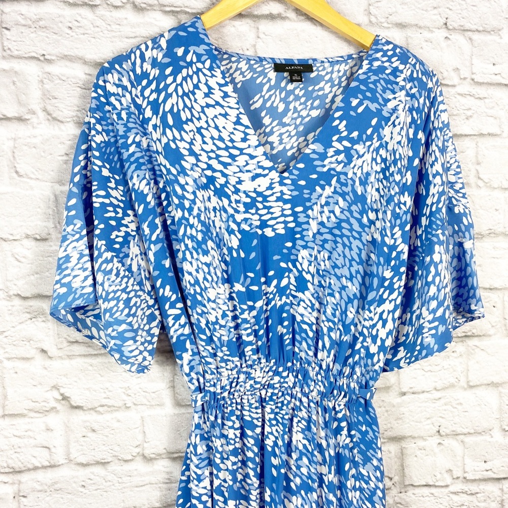 NWT: Alfani Dot Print Flowy Summer Dress - Picture 2 of 7